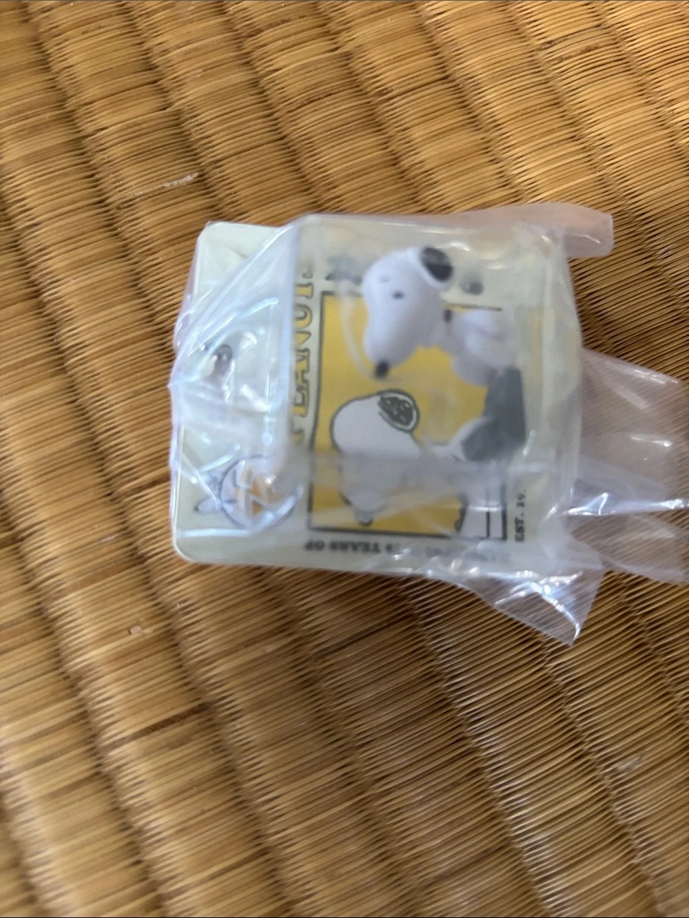 Peanuts Snoopy 75th Anniversary Phone Charm Keychain 2000’s